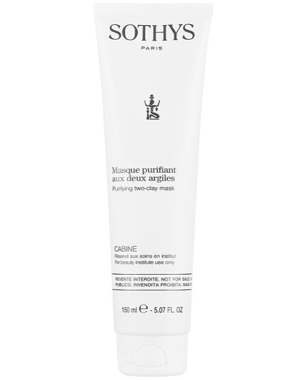 Sothys Active sebum-regulating cleansing mask | Sebum-regulating cleansing mask Sothys Purifying Two Clay Mask