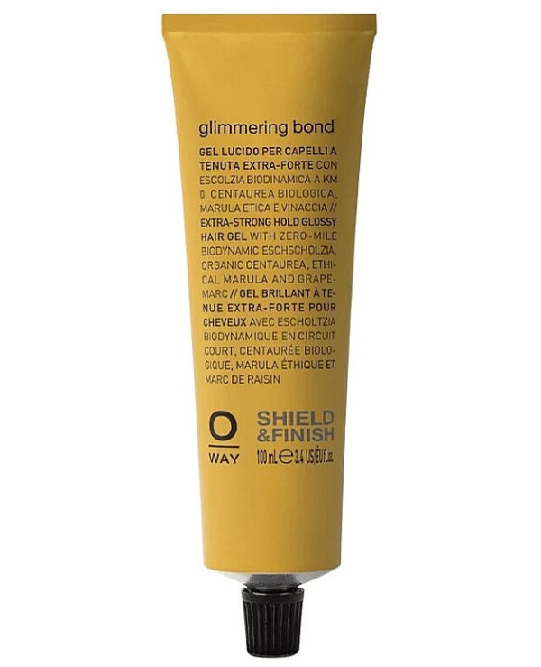 OWAY Rolland - Gel for adding shine to hair with extra strong hold Glimmering Bond 100ml