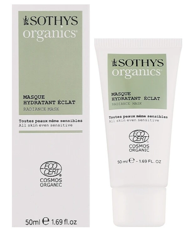 Sothys Маска для сяйва | Маска для сяйва шкіри обличчя Sothys Organics