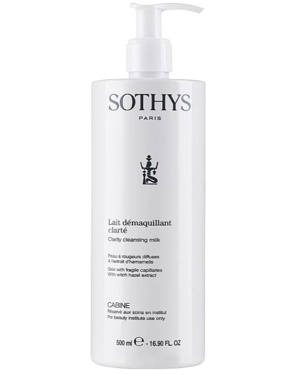 Sothys - Lightening cleansing milk for skin with rosacea Clarity Cleansing Milk 500ml