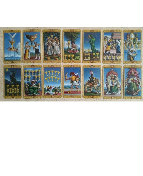 Lo Scarabeo Tarot - Mystical Taro Costa Mystical Tarot  back