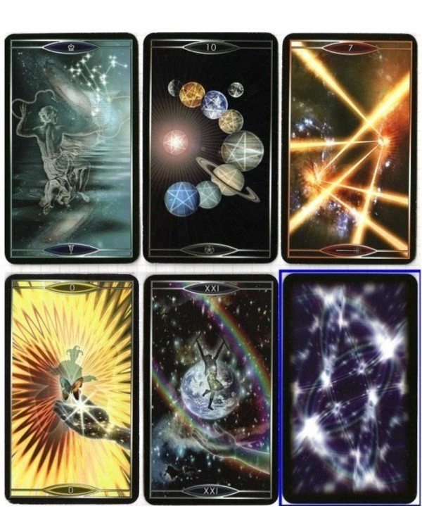 Lo Scarabeo Tarot - Квантовое Таро: версия 2.0 Quantum Tarot v 2.0  back