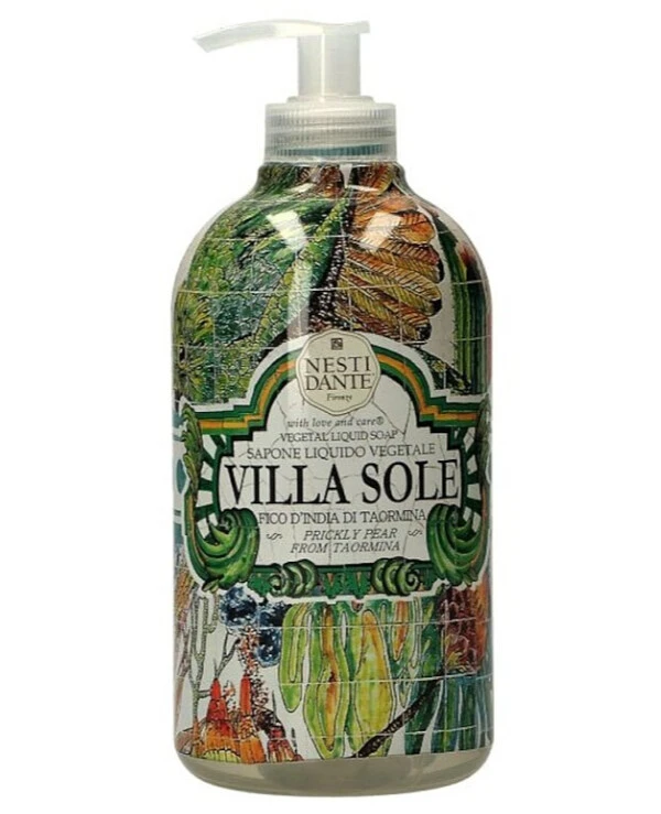 Nesti Dante - Рідке мило з ароматом опунції Liquid Soap Villa Sole Fico d'India di Taormina 500 мл