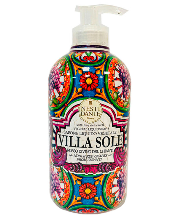 Nesti Dante - Liquid soap with red grape scent Liquid Soap Villa Sole Rosso Divino Del Chianti 500ml