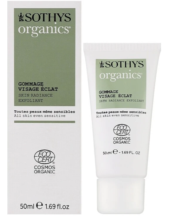 Sothys Facial scrub | Sothys Organics Gommage Visage Eclat Facial Scrub
