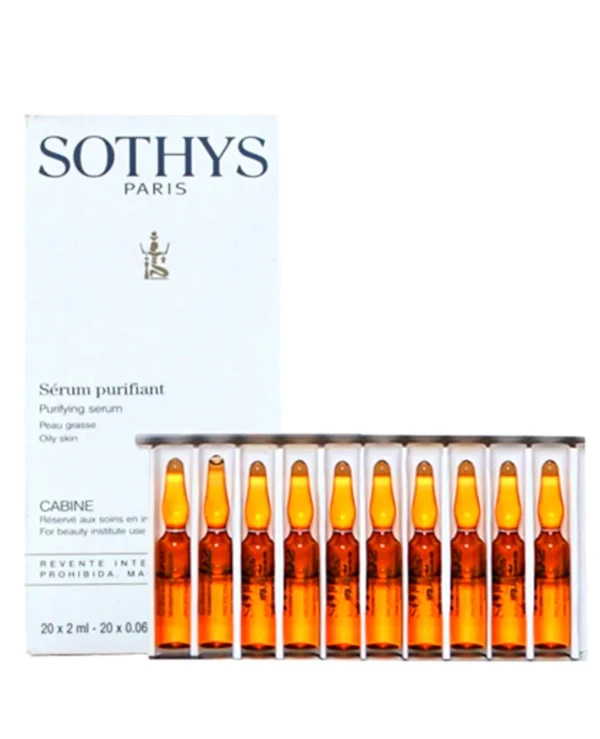 Sothys Сыворотка очищающая | Сыворотка Oily Skin очищающая себорегулирующая Purifying Serum (20 х 2 мл) Sothys