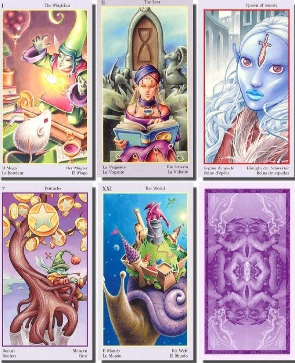 Lo Scarabeo Tarot - Taro Fey The Fey Tarot  back