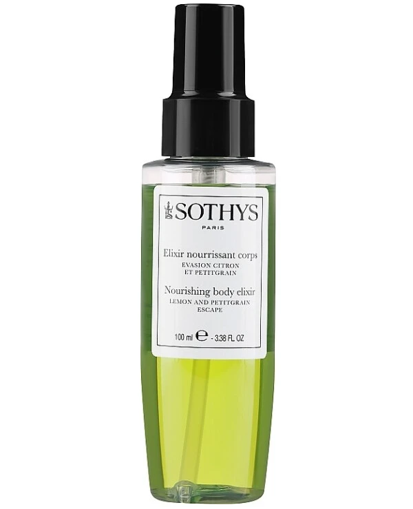 Sothys - Эликсир для тела с лимоном и петигрейном Nourishing Body Elixir Lemon And Petigrain Escape 100 мл
