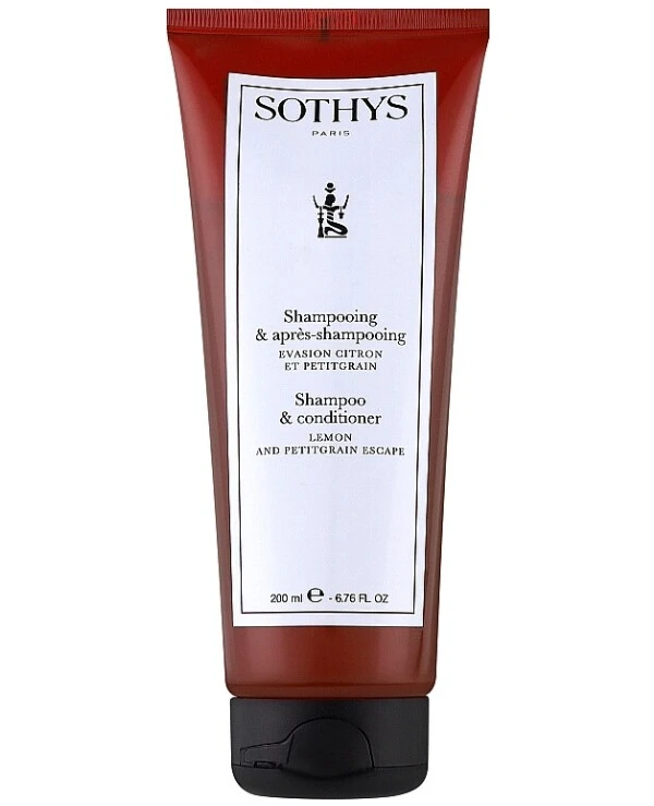 Sothys Шампунь-кондиціонер 2 в 1 з лимоном та петітгрейном | Sothys Шампунь кондиціонер Shampoo Conditioner Lemon & Petitgrain Escape