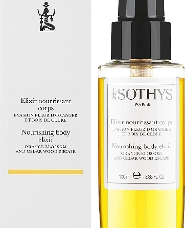 Sothys Насыщенный эликсир для тела с апельсином и кедром | Sothy Эликсир для тела с апельсином и кедром