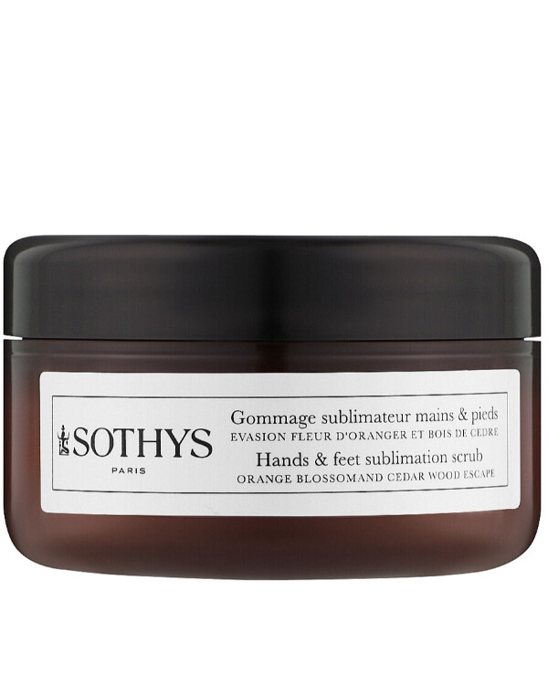 Sothys - Hand and Foot Scrub Orange and Cedar Hands & Feet Sublimation Scrub Orange Blossom And Cedar Wood Escape 100ml