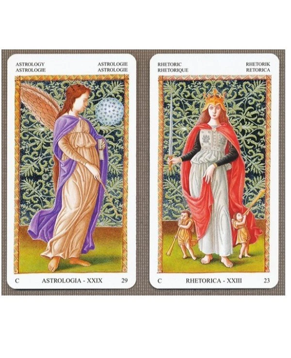 Lo Scarabeo Tarot - Таро Мантеньи Mantegna Tarot  back