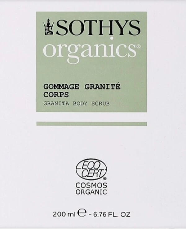 Sothys Скраб для тела Гранита | Sothys Organics Body Scrub Granita