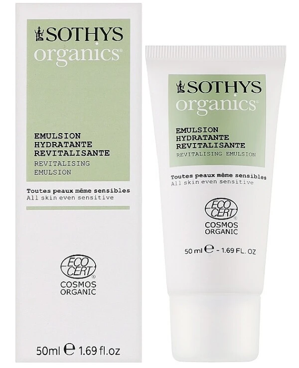 Sothys Органическая восстанавливающая, увлажняющая эмульсия | Sothys Organics Emulsion Hydratante Revitalisante