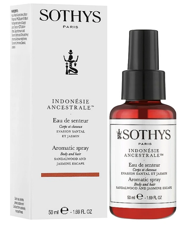 Sothys Ароматизированный спрей для тела и волос Индонезия | Sothys Aromatic Spray Ароматизированный спрей для тела и волос Индонезия