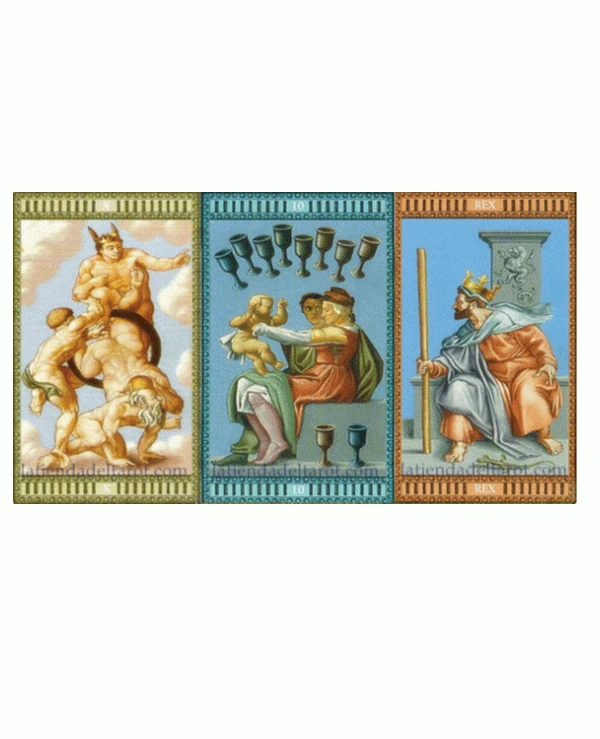 Lo Scarabeo Tarot Таро Микеланджело | Michelangelo Tarot фото 3, цена, купить