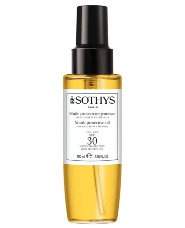 Sothys - Защитное омолаживающее масло для лица, тела и волос Youth Protective Oil SPF 30 100 мл