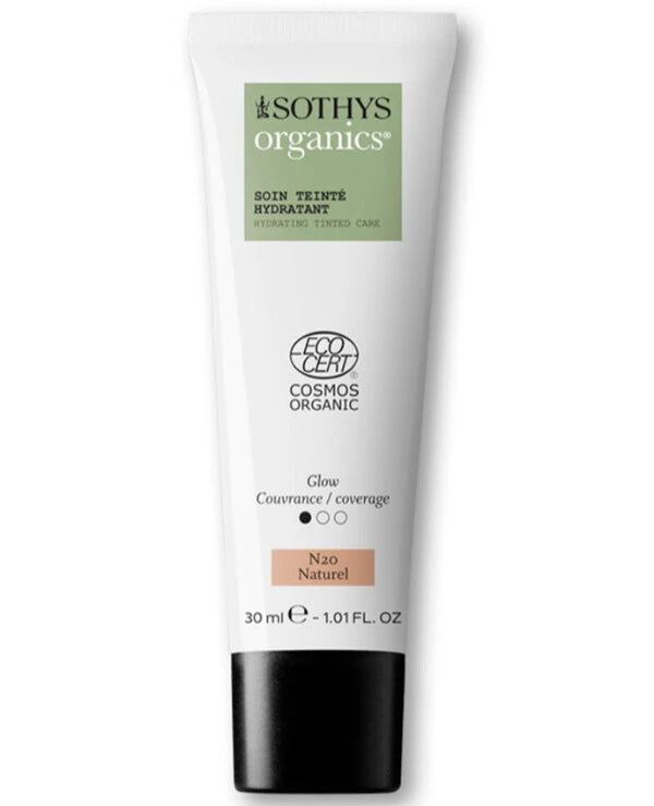Sothys - Увлажняющий тональный уход Organics Hydrating Tinted Care, N20 - Naturel 30 мл, N20 - Naturel