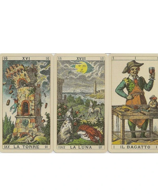 Lo Scarabeo Tarot - Таро Древней Ancient Italian Tarot  back