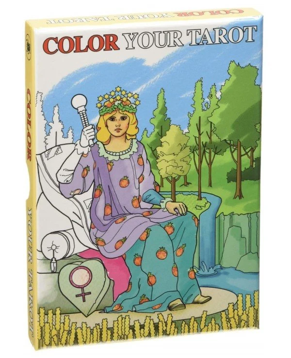 Lo Scarabeo Tarot - Draw Your Tarot Color Your Tarot 