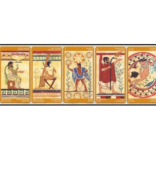 Lo Scarabeo Tarot Таро Этрусков | Etruscan Tarot фото 3, цена, купить