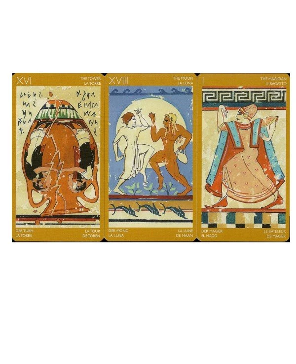Lo Scarabeo Tarot - Таро Этрусков Etruscan Tarot  back