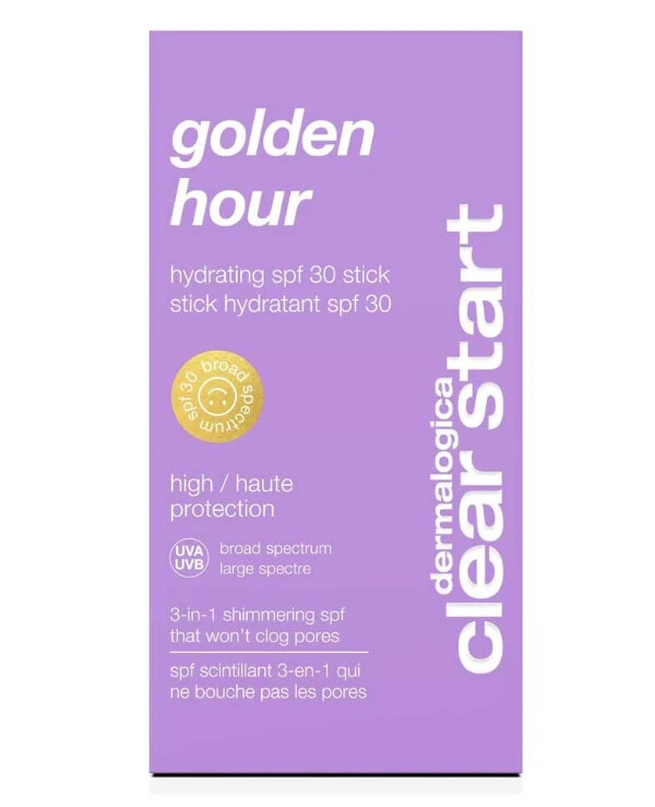 Dermalogica Sunscreen Moisturizing Stick with Radiance Effect SPF30 | Dermalogica Golden Hour Hydrating Stick SPF30