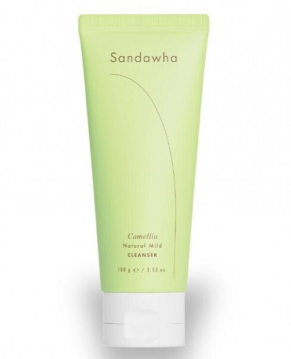 Sandawha - Soft cleansing foam for washing with Japanese camellia extract Ultra Gentle Natural Mild Cleanser 100 g