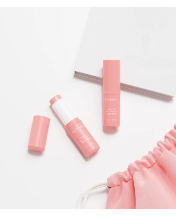 Sandawha Интенсивно увлажняющий стик на основе гидролата японской камелии | Sandawha Camellia Anti Wrinkle Multi Balm