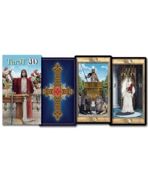 Lo Scarabeo Tarot - 3D Scene Tarot 3D  back