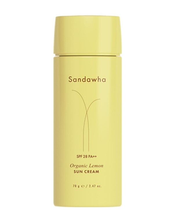 Sandawha - Sunscreen, moisturizer and antioxidant cream Organic Lemon Sun Cream SPF 28 PA++ 70 g