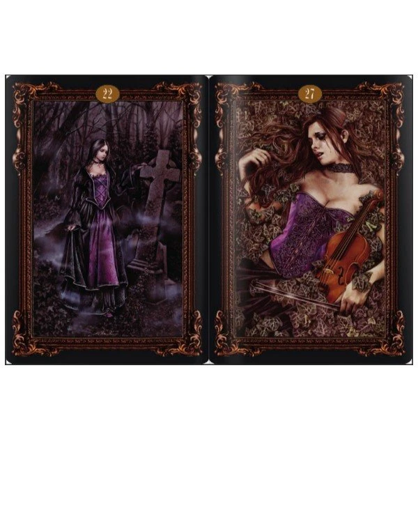 Lo Scarabeo Tarot - Victoria Oracle Frances Victoria Frances Oracle  back