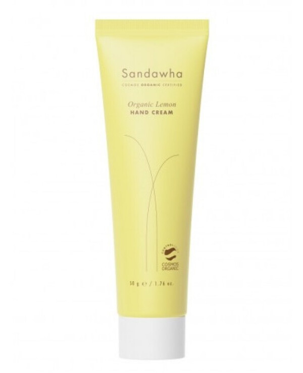 Sandawha - Hand cream with vitamin C and organic citrus extracts Organic Lemon Hand Cream 50 g