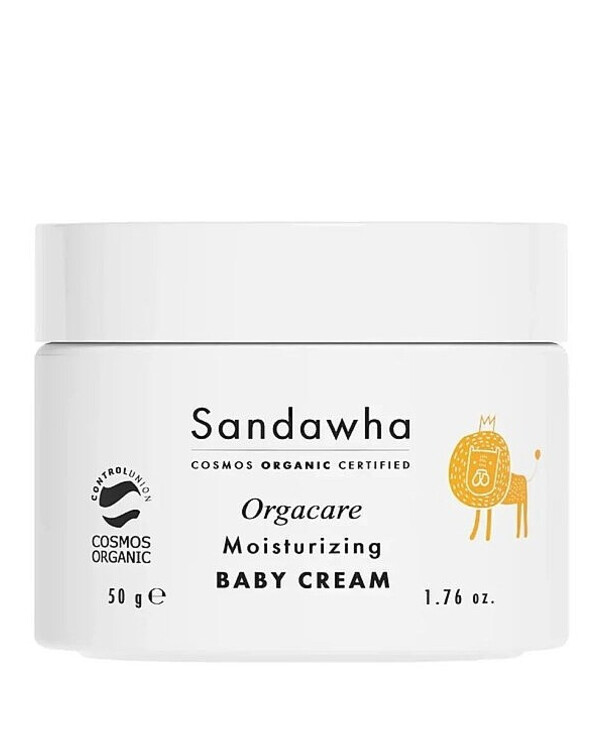 Sandawha - Moisturizing and restorative baby cream Orgacare Moisturizing Baby Cream 50 g