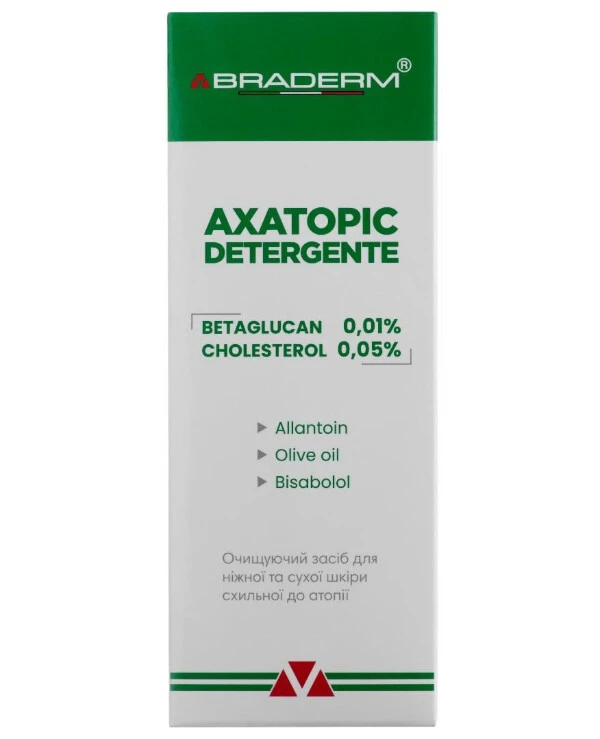 Braderm Гель для очищения атопической кожи | Braderm Axatopic Detergent