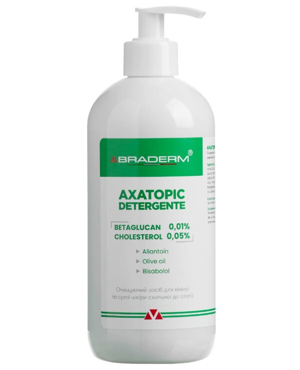 Braderm - Gel for cleansing atopic skin Axatopic Detergent 500ml