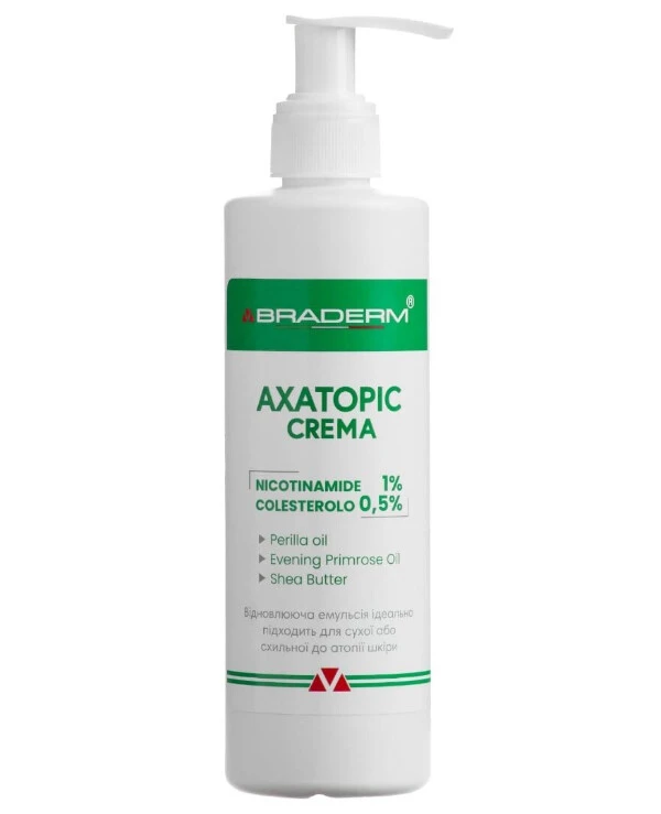 Braderm - Успокаивающий крем для атопической кожи Axatopic Cream 250 мл