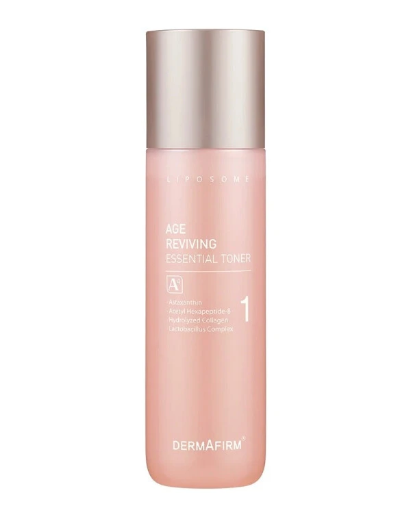 DermAfirm - Антиоксидантный тонер с Астаксантином Age Reviving Essential Toner A4 200 мл