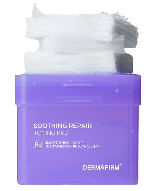 DermAfirm Пады на основе глутатиона и кислот | DermAfirm Soothing Repair Toning Pad R4 - Пады на основе глутатиона и кислот