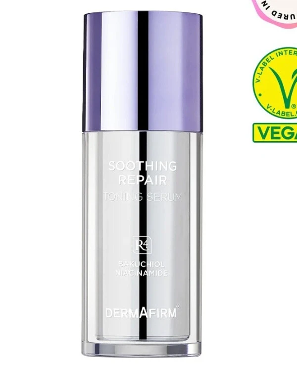 DermAfirm - Мультифункциональная сыворотка с бакучиолом Soothing Repair Toning Serum R4 30 мл