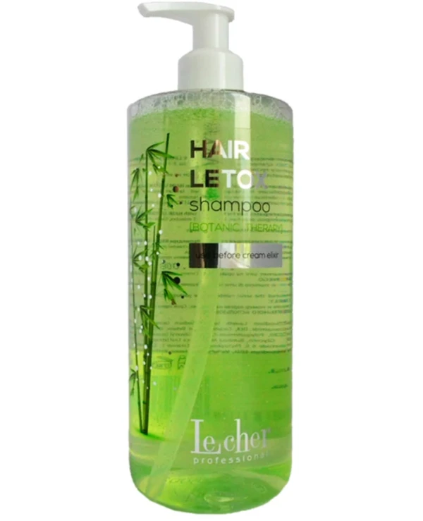 Lecher Professional - Шампунь восстанавливающий с керамидами и экстрактом бамбука Shampoo use before cream elexir 500 мл