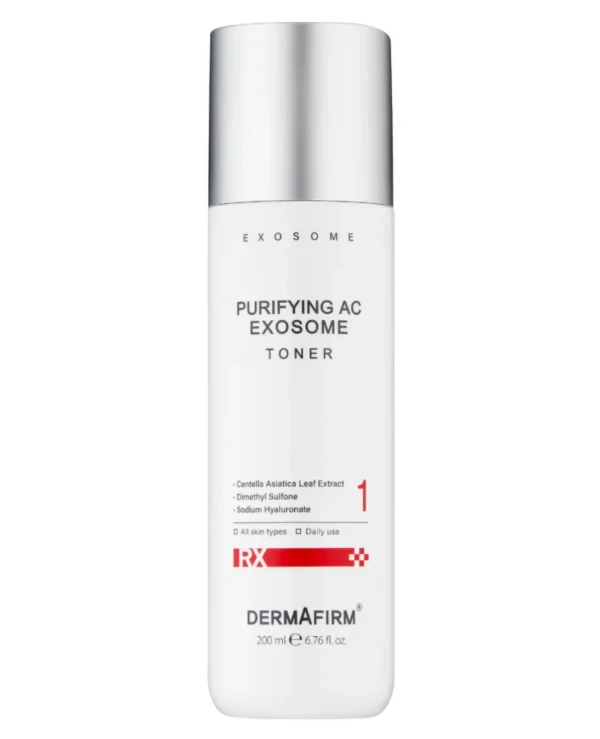 DermAfirm - Sebum-regulating tonic RX Purifying AC Exosome Toner 200ml