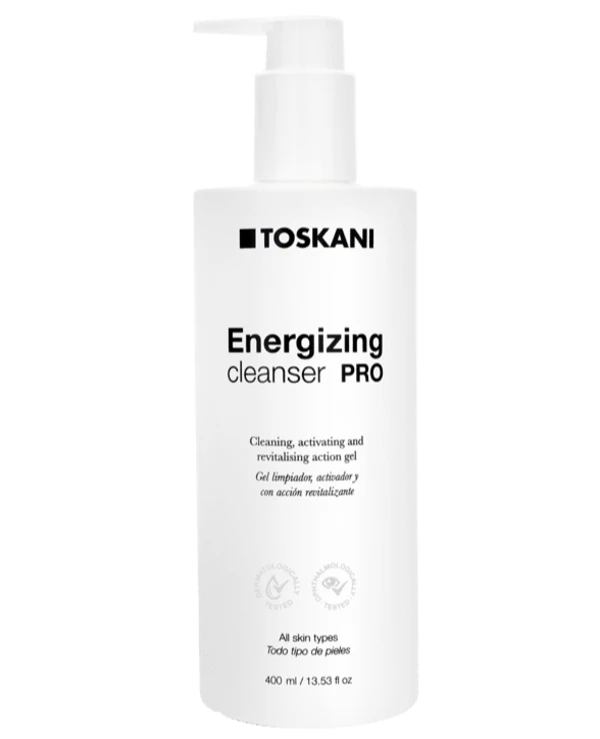 Toskani Cosmetics Sensitive Cleansing Gel | Toskani Energizing Cleanser 400ml