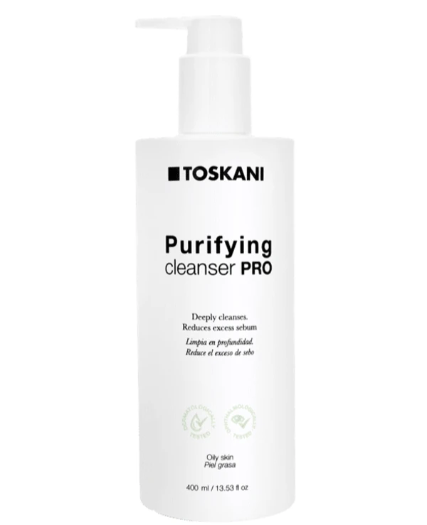 Toskani Cosmetics Деликатный очищающий гель для лица и тела | Toskani Purifying Cleanser 400 ml