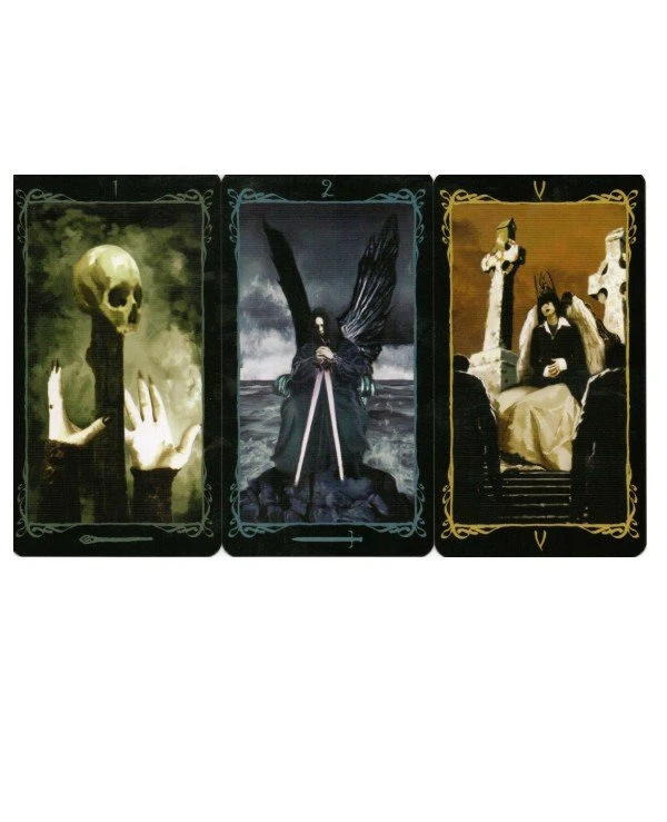 Lo Scarabeo Tarot - Таро Темных Ангелов Dark Angels Tarot  back