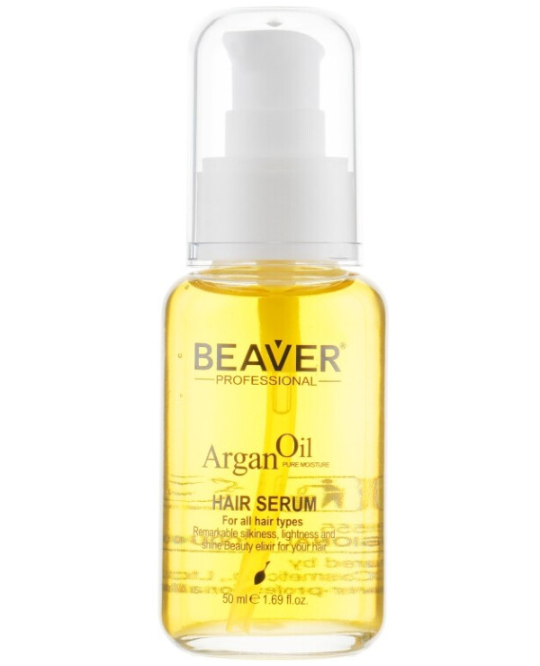 Beaver professional - Restorative serum with argan oil for nourished and shiny hair Argan Oil Hair Serum 50ml