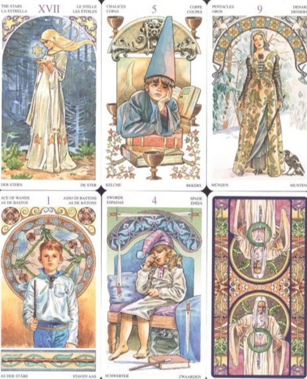 Lo Scarabeo Tarot - Таро 78 Волшебников The Sorcerers Tarot  back