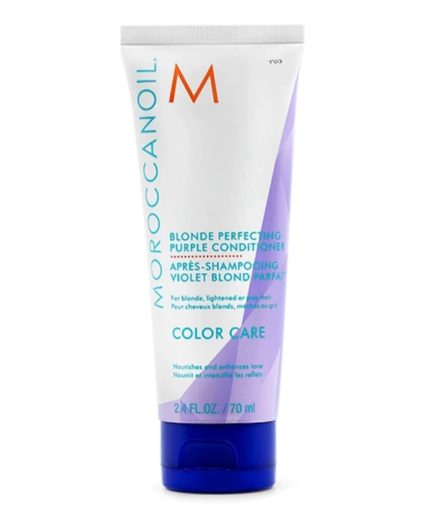 MoroccanOil - Toning conditioner with violet pigment Blonde Perfecting Purple Conditioner Purple, 70ml