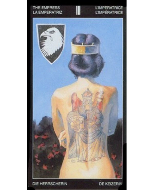 Lo Scarabeo Tarot - Таро Таттуаж Tattooed Tarot  back
