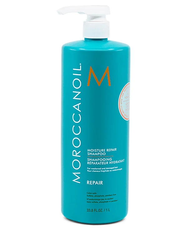 MoroccanOil - Увлажняющий восстанавливающий шампунь Moisture Repair Shampoo 1000 мл
